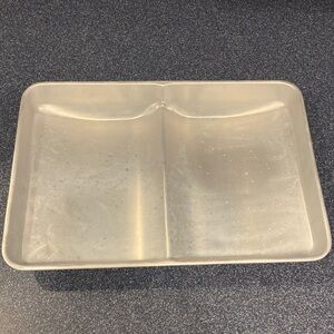 Silver Baking Pan - Open Book shape